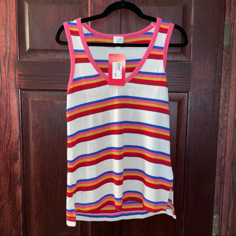 Striped Peyton Jensen Tank - NWT